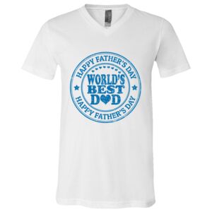 BELLA + CANVAS Unisex Jersey V-Neck Tee Thumbnail