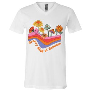 BELLA + CANVAS Unisex Jersey V-Neck Tee Thumbnail