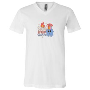 BELLA + CANVAS Unisex Jersey V-Neck Tee Thumbnail