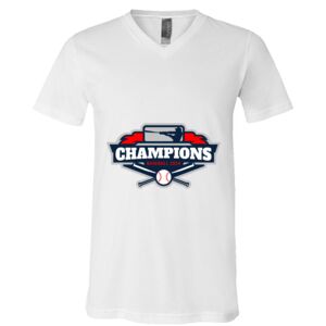 BELLA + CANVAS Unisex Jersey V-Neck Tee Thumbnail