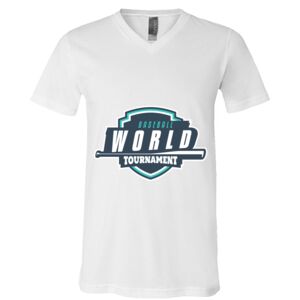 BELLA + CANVAS Unisex Jersey V-Neck Tee Thumbnail