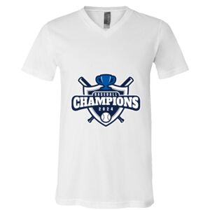 BELLA + CANVAS Unisex Jersey V-Neck Tee Thumbnail