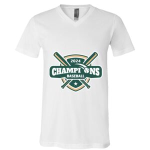 BELLA + CANVAS Unisex Jersey V-Neck Tee Thumbnail