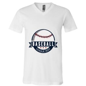 BELLA + CANVAS Unisex Jersey V-Neck Tee Thumbnail
