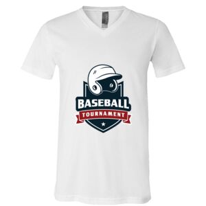 BELLA + CANVAS Unisex Jersey V-Neck Tee Thumbnail