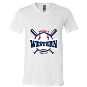 BELLA + CANVAS Unisex Jersey V-Neck Tee Thumbnail