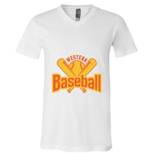 BELLA + CANVAS Unisex Jersey V-Neck Tee Thumbnail
