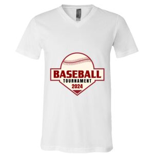 BELLA + CANVAS Unisex Jersey V-Neck Tee Thumbnail