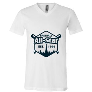 BELLA + CANVAS Unisex Jersey V-Neck Tee Thumbnail