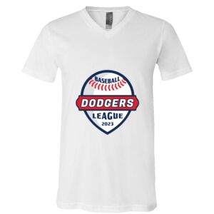 BELLA + CANVAS Unisex Jersey V-Neck Tee Thumbnail