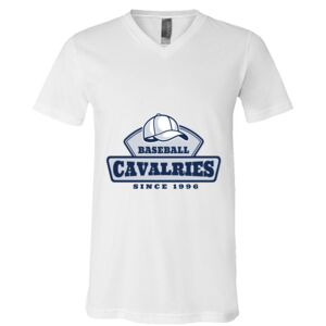 BELLA + CANVAS Unisex Jersey V-Neck Tee Thumbnail