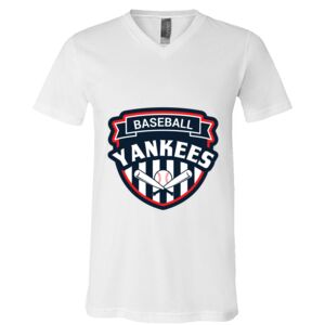BELLA + CANVAS Unisex Jersey V-Neck Tee Thumbnail