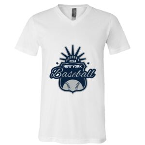 BELLA + CANVAS Unisex Jersey V-Neck Tee Thumbnail