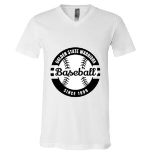 BELLA + CANVAS Unisex Jersey V-Neck Tee Thumbnail