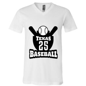 BELLA + CANVAS Unisex Jersey V-Neck Tee Thumbnail