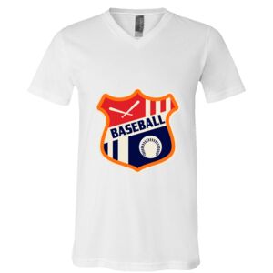 BELLA + CANVAS Unisex Jersey V-Neck Tee Thumbnail