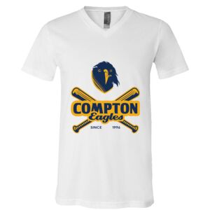 BELLA + CANVAS Unisex Jersey V-Neck Tee Thumbnail