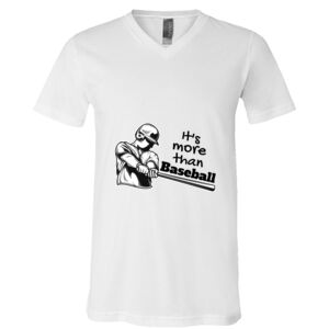 BELLA + CANVAS Unisex Jersey V-Neck Tee Thumbnail