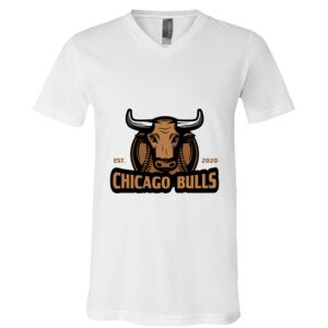 BELLA + CANVAS Unisex Jersey V-Neck Tee Thumbnail