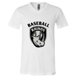 BELLA + CANVAS Unisex Jersey V-Neck Tee Thumbnail