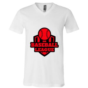 BELLA + CANVAS Unisex Jersey V-Neck Tee Thumbnail