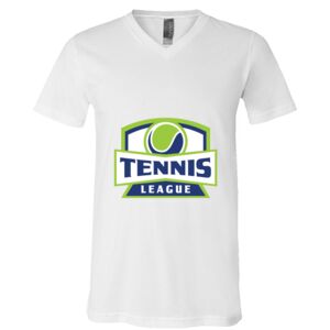 BELLA + CANVAS Unisex Jersey V-Neck Tee Thumbnail