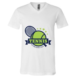 BELLA + CANVAS Unisex Jersey V-Neck Tee Thumbnail