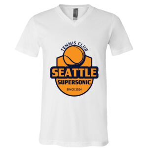 BELLA + CANVAS Unisex Jersey V-Neck Tee Thumbnail