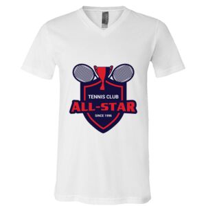 BELLA + CANVAS Unisex Jersey V-Neck Tee Thumbnail