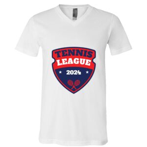 BELLA + CANVAS Unisex Jersey V-Neck Tee Thumbnail