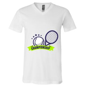 BELLA + CANVAS Unisex Jersey V-Neck Tee Thumbnail