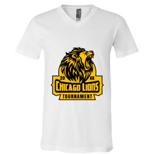 BELLA + CANVAS Unisex Jersey V-Neck Tee Thumbnail