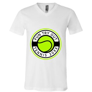 BELLA + CANVAS Unisex Jersey V-Neck Tee Thumbnail