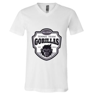 BELLA + CANVAS Unisex Jersey V-Neck Tee Thumbnail