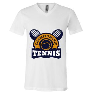 BELLA + CANVAS Unisex Jersey V-Neck Tee Thumbnail