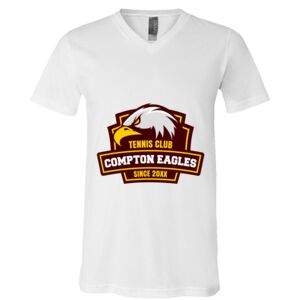 BELLA + CANVAS Unisex Jersey V-Neck Tee Thumbnail