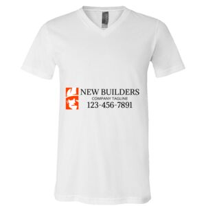 BELLA + CANVAS Unisex Jersey V-Neck Tee Thumbnail
