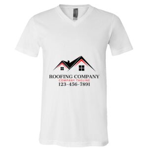 BELLA + CANVAS Unisex Jersey V-Neck Tee Thumbnail