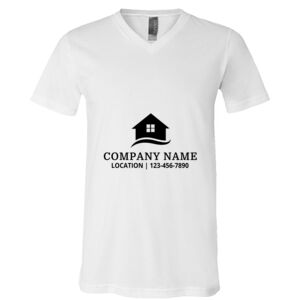 BELLA + CANVAS Unisex Jersey V-Neck Tee Thumbnail