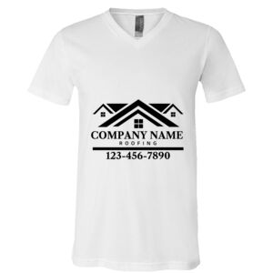 BELLA + CANVAS Unisex Jersey V-Neck Tee Thumbnail