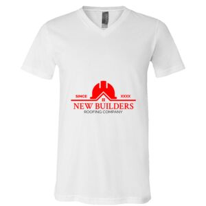 BELLA + CANVAS Unisex Jersey V-Neck Tee Thumbnail