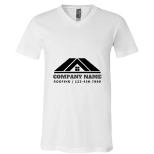 BELLA + CANVAS Unisex Jersey V-Neck Tee Thumbnail