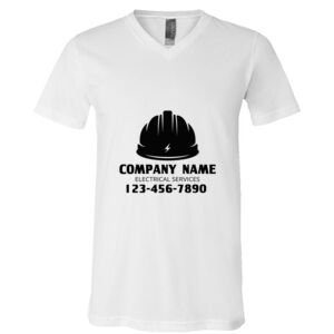 BELLA + CANVAS Unisex Jersey V-Neck Tee Thumbnail