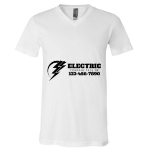 BELLA + CANVAS Unisex Jersey V-Neck Tee Thumbnail