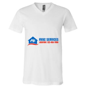 BELLA + CANVAS Unisex Jersey V-Neck Tee Thumbnail