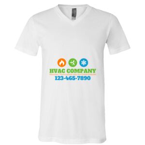 BELLA + CANVAS Unisex Jersey V-Neck Tee Thumbnail