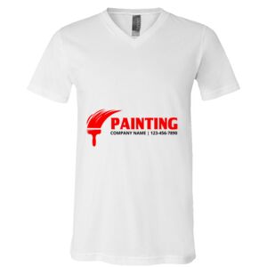 BELLA + CANVAS Unisex Jersey V-Neck Tee Thumbnail