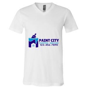 BELLA + CANVAS Unisex Jersey V-Neck Tee Thumbnail