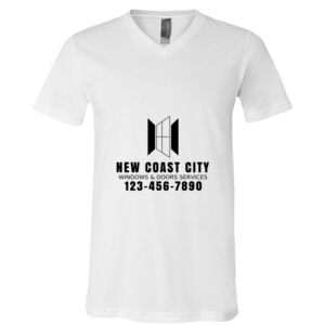 BELLA + CANVAS Unisex Jersey V-Neck Tee Thumbnail