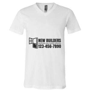 BELLA + CANVAS Unisex Jersey V-Neck Tee Thumbnail